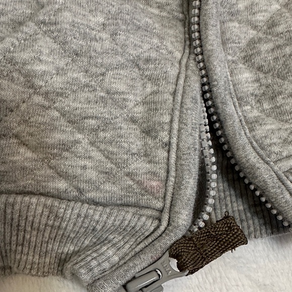 Carter's Quilted Gray Kids Vest - Picture 2 of 4